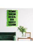 DURUSOY Ahşap Retro Mdf Poster , Komik Sözler , Duvar Yazıları , Manzara ,  Tarih , Edebiyat - Tbl0386 - 2