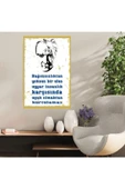 DURUSOY Ahşap Retro Mdf Poster , Komik Sözler , Duvar Yazıları , Manzara ,  Tarih , Edebiyat - Tbl0358 - 1