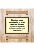 DURUSOY Ahşap Retro Mdf Poster , Komik Sözler , Duvar Yazıları , Manzara ,  Tarih , Edebiyat - Tbl0557 thumbnail 3