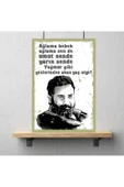 DURUSOY Ahşap Retro Mdf Poster , Komik Sözler , Duvar Yazıları , Manzara ,  Tarih , Edebiyat - Tbl0360 - 3