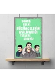 DURUSOY Ahşap Retro Mdf Poster , Komik Sözler , Duvar Yazıları , Manzara ,  Tarih , Edebiyat - Tbl0445 thumbnail 3