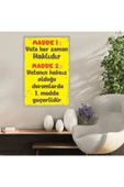 DURUSOY Ahşap Retro Mdf Poster , Komik Sözler , Duvar Yazıları , Manzara ,  Tarih , Edebiyat - Tbl0309 - 1