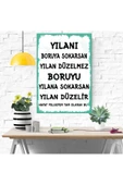 DURUSOY Ahşap Retro Mdf Poster , Komik Sözler , Duvar Yazıları , Manzara ,  Tarih , Edebiyat - Tbl0322 - 4