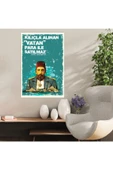 DURUSOY Ahşap Retro Mdf Poster , Komik Sözler , Duvar Yazıları , Manzara ,  Tarih , Edebiyat - Tbl0444 - 1