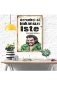 DURUSOY Ahşap Retro Mdf Poster , Komik Sözler , Duvar Yazıları , Manzara ,  Tarih , Edebiyat - Tbl0432 - 4