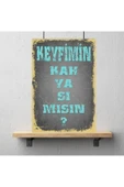 DURUSOY Ahşap Retro Mdf Poster , Komik Sözler , Duvar Yazıları , Manzara ,  Tarih , Edebiyat - Tbl0447 - 3