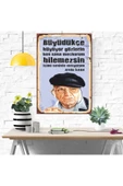 DURUSOY Ahşap Retro Mdf Poster , Komik Sözler , Duvar Yazıları , Manzara ,  Tarih , Edebiyat - Tbl0427 thumbnail 4
