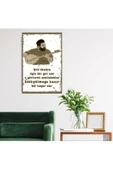 DURUSOY Ahşap Retro Mdf Poster , Komik Sözler , Duvar Yazıları , Manzara ,  Tarih , Edebiyat - Tbl0347 - 2