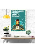 DURUSOY Ahşap Retro Mdf Poster , Komik Sözler , Duvar Yazıları , Manzara ,  Tarih , Edebiyat - Tbl0444 - 4