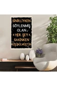 DURUSOY Ahşap Retro Mdf Poster , Komik Sözler , Duvar Yazıları , Manzara ,  Tarih , Edebiyat - Tbl0353 - 1