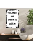 DURUSOY Ahşap Retro Mdf Poster , Komik Sözler , Duvar Yazıları , Manzara ,  Tarih , Edebiyat - Tbl0335 - 1