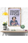 DURUSOY Ahşap Retro Mdf Poster , Komik Sözler , Duvar Yazıları , Manzara ,  Tarih , Edebiyat - Tbl0407 - 4