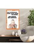 DURUSOY Ahşap Retro Mdf Poster , Komik Sözler , Duvar Yazıları , Manzara ,  Tarih , Edebiyat - Tbl0396 thumbnail 1