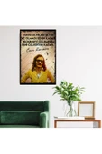 DURUSOY Ahşap Retro Mdf Poster , Komik Sözler , Duvar Yazıları , Manzara ,  Tarih , Edebiyat - Tbl0336 thumbnail 2