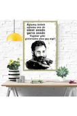 DURUSOY Ahşap Retro Mdf Poster , Komik Sözler , Duvar Yazıları , Manzara ,  Tarih , Edebiyat - Tbl0360 - 4