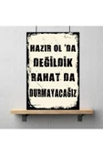 DURUSOY Ahşap Retro Mdf Poster , Komik Sözler , Duvar Yazıları , Manzara ,  Tarih , Edebiyat - Tbl0334 thumbnail 3