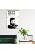 DURUSOY Ahşap Retro Mdf Poster , Komik Sözler , Duvar Yazıları , Manzara ,  Tarih , Edebiyat - Tbl0360 - 2