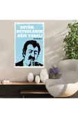 DURUSOY Ahşap Retro Mdf Poster , Komik Sözler , Duvar Yazıları , Manzara ,  Tarih , Edebiyat - Tbl0354 - 1