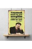 DURUSOY Ahşap Retro Mdf Poster , Komik Sözler , Duvar Yazıları , Manzara ,  Tarih , Edebiyat - Tbl0417 thumbnail 3