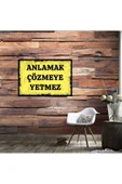 DURUSOY Ahşap Retro Mdf Poster , Komik Sözler , Duvar Yazıları , Manzara ,  Tarih , Edebiyat - Tbl0469 thumbnail 1