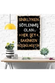 DURUSOY Ahşap Retro Mdf Poster , Komik Sözler , Duvar Yazıları , Manzara ,  Tarih , Edebiyat - Tbl0353 - 4