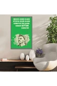 DURUSOY Ahşap Retro Mdf Poster , Komik Sözler , Duvar Yazıları , Manzara ,  Tarih , Edebiyat - Tbl0411 - 1