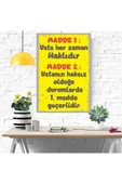 DURUSOY Ahşap Retro Mdf Poster , Komik Sözler , Duvar Yazıları , Manzara ,  Tarih , Edebiyat - Tbl0309 - 4