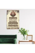 DURUSOY Ahşap Retro Mdf Poster , Komik Sözler , Duvar Yazıları , Manzara ,  Tarih , Edebiyat - Tbl0406 - 2