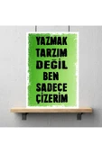 DURUSOY Ahşap Retro Mdf Poster , Komik Sözler , Duvar Yazıları , Manzara ,  Tarih , Edebiyat - Tbl0386 - 3