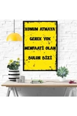 DURUSOY Ahşap Retro Mdf Poster , Komik Sözler , Duvar Yazıları , Manzara ,  Tarih , Edebiyat - Tbl0337 thumbnail 4
