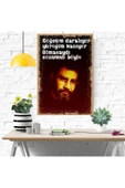 DURUSOY Ahşap Retro Mdf Poster , Komik Sözler , Duvar Yazıları , Manzara ,  Tarih , Edebiyat - Tbl0451 - 4