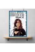 DURUSOY Ahşap Retro Mdf Poster , Komik Sözler , Duvar Yazıları , Manzara ,  Tarih , Edebiyat - Tbl0409 - 3