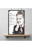 DURUSOY Ahşap Retro Mdf Poster , Komik Sözler , Duvar Yazıları , Manzara ,  Tarih , Edebiyat - Tbl0141 thumbnail 3