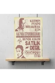 DURUSOY Ahşap Retro Mdf Poster , Komik Sözler , Duvar Yazıları , Manzara ,  Tarih , Edebiyat - Tbl0149 thumbnail 3