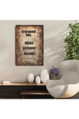 DURUSOY Ahşap Retro Mdf Poster , Komik Sözler , Duvar Yazıları , Manzara ,  Tarih , Edebiyat - Tbl0185 thumbnail 1