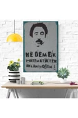 DURUSOY Ahşap Retro Mdf Poster , Komik Sözler , Duvar Yazıları , Manzara ,  Tarih , Edebiyat - Tbl0160 - 4