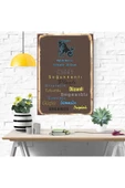 DURUSOY Ahşap Retro Mdf Poster , Komik Sözler , Duvar Yazıları , Manzara ,  Tarih , Edebiyat - Tbl0200 - 4