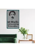DURUSOY Ahşap Retro Mdf Poster , Komik Sözler , Duvar Yazıları , Manzara ,  Tarih , Edebiyat - Tbl0160 - 2