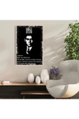 DURUSOY Ahşap Retro Mdf Poster , Komik Sözler , Duvar Yazıları , Manzara ,  Tarih , Edebiyat - Tbl0140 - 1