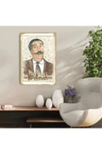 DURUSOY Ahşap Retro Mdf Poster , Komik Sözler , Duvar Yazıları , Manzara ,  Tarih , Edebiyat - Tbl0144 - 1