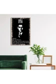 DURUSOY Ahşap Retro Mdf Poster , Komik Sözler , Duvar Yazıları , Manzara ,  Tarih , Edebiyat - Tbl0140 - 2