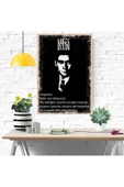 DURUSOY Ahşap Retro Mdf Poster , Komik Sözler , Duvar Yazıları , Manzara ,  Tarih , Edebiyat - Tbl0140 - 4