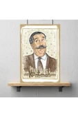 DURUSOY Ahşap Retro Mdf Poster , Komik Sözler , Duvar Yazıları , Manzara ,  Tarih , Edebiyat - Tbl0144 - 3