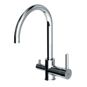 GPD Espina Arıtma Çıkışlı Eviye Bataryası Krom (Tek Akım) - 1