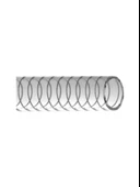 Ağır Hizmet Telli Şeffaf Hortum (90mm) (5Metre) - 1