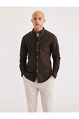 Dockers Minimalist Uzun Kol Erkek Gömleği - Günlük Şıklık - 1