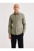 Dockers Minimalist Uzun Kol Erkek Gömleği - Günlük & İş - 1