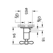 Artema Juno Swarovski Ara Musluk A45231 - 2