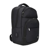 Plm Monza-Usb 17 Siyah  Notebook Sırt Çantası thumbnail 1