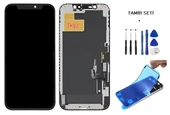 iPhone 12 Uyumlu Lcd Ekran Dokunmatik A+A KALİTE ( GX MARKA ) + TAMİR SETİ + TOZ BANTI - 1